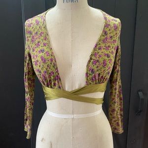 Betsey Johnson wrap top
